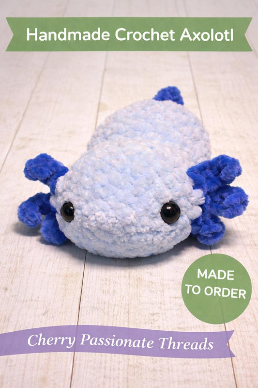 Crochet Axolotl – Made to Order