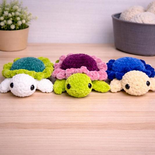 Crochet Nature Turtle - Made to Order