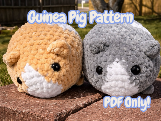 Gigi The Guinea Pig No-Sew Pattern